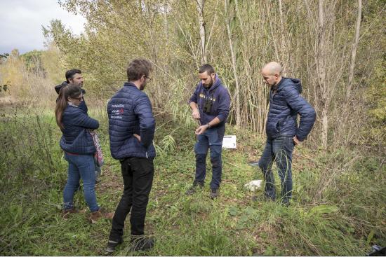 Visite terrain aux Etangs de Sauvebonne