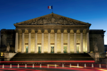 L'Assemblée nationale (Paris). Crédit : JavierGil1000