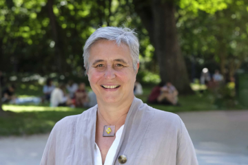 Virginie Amieux, nouvelle présidente du CCFD-Terre solidaire. © Sacha LENORMAND